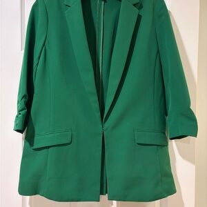 INC International Concepts Vibrant Green Blazer